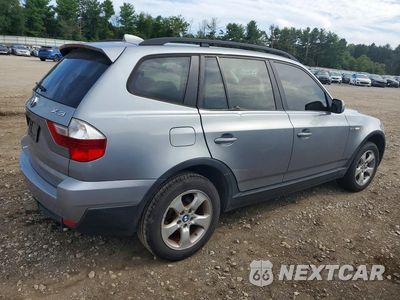 Trzecie zdjęcie samochodu z tyłu: 2007 BMW X3 3.0SI VIN:WBXPC93497WJ01220 - miniatura