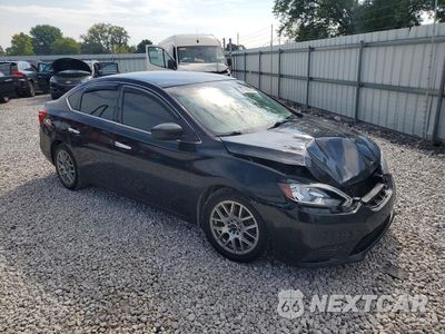 Czwarte zdjęcie samochodu z boku: 2017 NISSAN SENTRA SV VIN:3N1AB7AP4HY266192 - miniatura