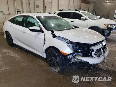 Czwarte zdjęcie samochodu z boku: 2020 HONDA CIVIC SPORT VIN:19XFC2F82LE025827 - miniatura
