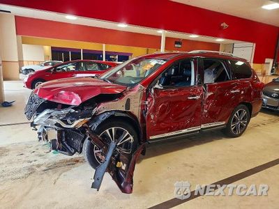 2018 NISSAN PATHFINDER PLATINUM 5N1DR2MM5JC663317 - główne zdjęcie licytacji z USA - miniatura