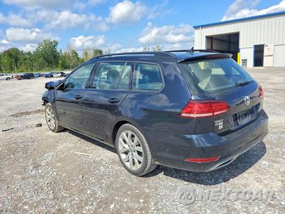 Drugie zdjęcie samochodu z przodu: 2019 VOLKSWAGEN GOLF SPORTWAGEN S VIN:3VWY57AU4KM511982 - miniatura