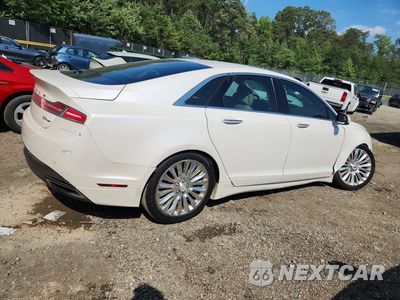 Trzecie zdjęcie samochodu z tyłu: 2015 LINCOLN MKZ VIN:3LN6L2G93FR623974 - miniatura