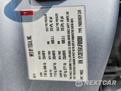 Zdjęcie 12 z 12 samochodu: 2018 TESLA MODEL 3 VIN:5YJ3E1EA1JF089389 - miniatura