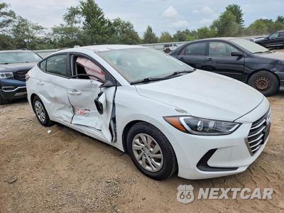 Czwarte zdjęcie samochodu z boku: 2018 HYUNDAI ELANTRA SE VIN:5NPD74LF1JH340413 - miniatura