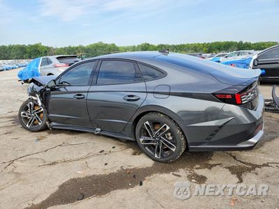 Drugie zdjęcie samochodu z przodu: 2024 HYUNDAI SONATA N LINE VIN:KMHL54JC7RA374252 - miniatura