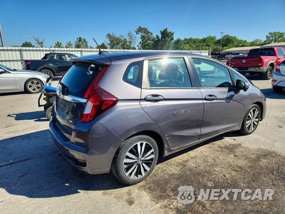 Trzecie zdjęcie samochodu z tyłu: 2018 HONDA FIT EX VIN:3HGGK5H84JM714049 - miniatura