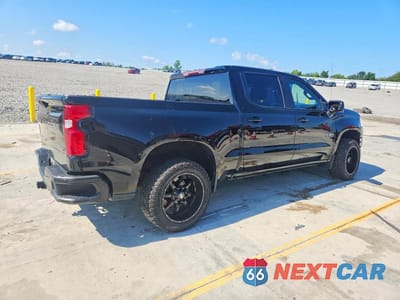 Trzecie zdjęcie samochodu z tyłu: 2020 CHEVROLET SILVERADO K1500 RST VIN:3GCUYEED3LG330542 - miniatura
