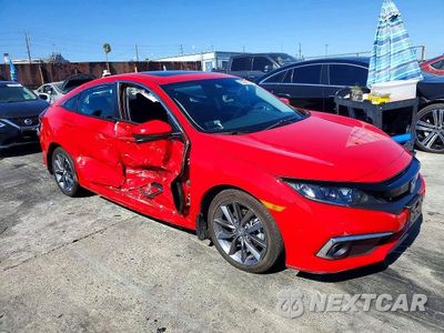 Czwarte zdjęcie samochodu z boku: 2020 HONDA CIVIC EX VIN:2HGFC1F32LH680056 - miniatura