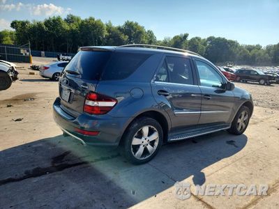 Trzecie zdjęcie samochodu z tyłu: 2010 MERCEDES-BENZ ML 350 4MATIC VIN:4JGBB8GB2AA617190 - miniatura