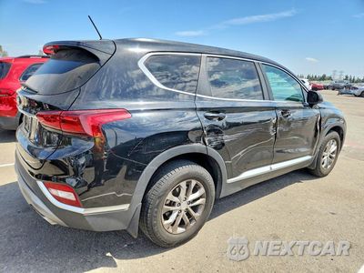 Trzecie zdjęcie samochodu z tyłu: 2020 HYUNDAI SANTA FE SE VIN:5NMS23ADXLH149736 - miniatura
