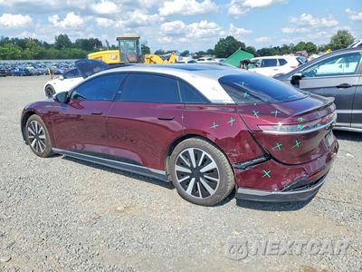 Drugie zdjęcie samochodu z przodu: 2022 LUCID MOTORS AIR GRAND TOURING VIN:50EA1GBA1NA004961 - miniatura