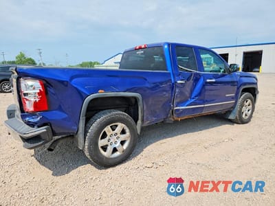 Trzecie zdjęcie samochodu z tyłu: 2014 GMC SIERRA K1500 SLT VIN:1GTV2VECXEZ291285 - miniatura
