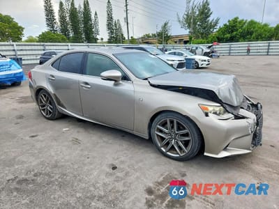 Czwarte zdjęcie samochodu z boku: 2015 LEXUS IS 250 VIN:JTHBF1D2XF5053372 - miniatura