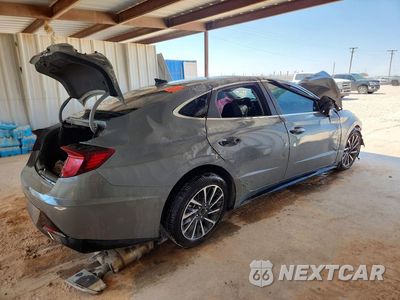 Trzecie zdjęcie samochodu z tyłu: 2022 HYUNDAI SONATA LIMITED VIN:KMHL34J22NA244189 - miniatura