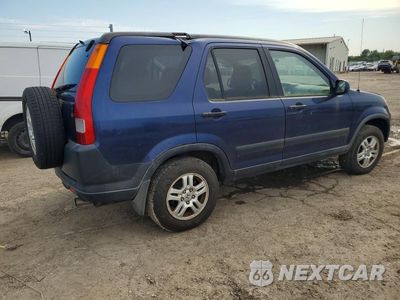 Trzecie zdjęcie samochodu z tyłu: 2004 HONDA CR-V EX VIN:JHLRD78864C030853 - miniatura