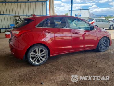 Trzecie zdjęcie samochodu z tyłu: 2016 HYUNDAI ELANTRA GT BASE VIN:KMHD35LH6GU337116 - miniatura