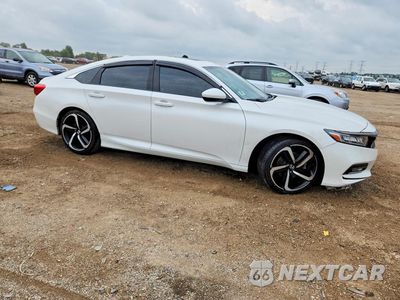 Czwarte zdjęcie samochodu z boku: 2019 HONDA ACCORD SPORT VIN:1HGCV2F31KA019893 - miniatura