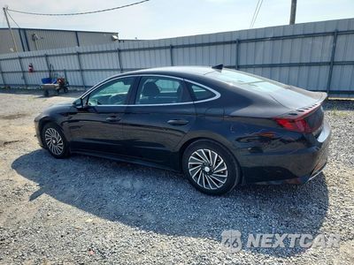 Drugie zdjęcie samochodu z przodu: 2021 HYUNDAI SONATA HYBRID SEL VIN:KMHL34JJ7MA026383 - miniatura