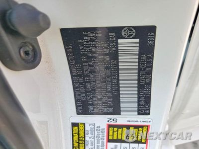 Zdjęcie 12 z 12 samochodu: 2020 TOYOTA CAMRY SE VIN:4T1G11AK3LU312792 - miniatura