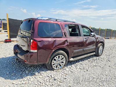Trzecie zdjęcie samochodu z tyłu: 2015 NISSAN ARMADA PLATINUM VIN:5N1BA0NE4FN609867 - miniatura