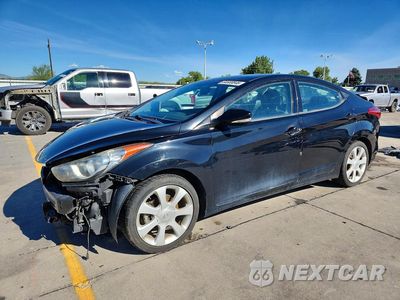2013 HYUNDAI ELANTRA LIMITED KMHDH4AE7DU979960 - główne zdjęcie licytacji z USA - miniatura