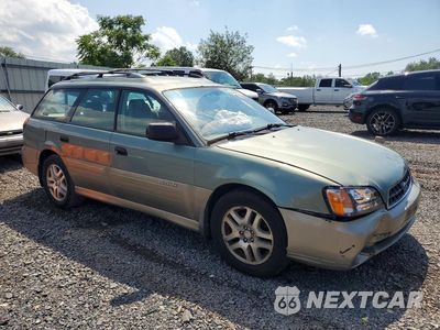 Czwarte zdjęcie samochodu z boku: 2003 SUBARU LEGACY OUTBACK AWP VIN:4S3BH675737660697 - miniatura