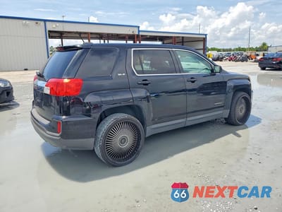 Trzecie zdjęcie samochodu z tyłu: 2016 GMC TERRAIN SLE VIN:2GKALMEK9G6165953 - miniatura