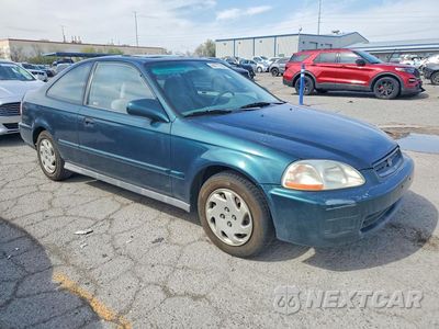 Czwarte zdjęcie samochodu z boku: 1996 HONDA CIVIC EX VIN:1HGEJ8255TL007265 - miniatura