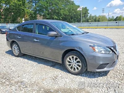 Czwarte zdjęcie samochodu z boku: 2019 NISSAN SENTRA SV VIN:3N1AB7AP6KY278741 - miniatura