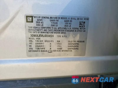 Zdjęcie 13 z 13 samochodu: 2018 CHEVROLET EQUINOX LT VIN:3GNAXJEV6JS594024 - miniatura