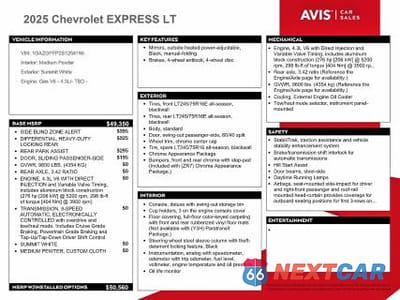Zdjęcie 13 z 14 samochodu: 2025 CHEVROLET EXPRESS G3500 LT VIN:1GAZGPFP2S1254198 - miniatura