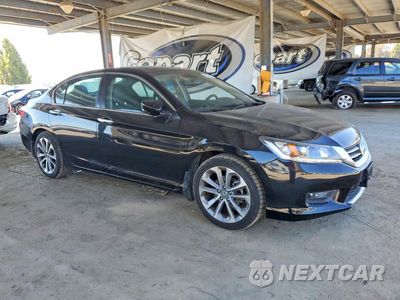 Czwarte zdjęcie samochodu z boku: 2015 HONDA ACCORD SPORT VIN:1HGCR2F56FA255032 - miniatura