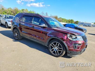 Czwarte zdjęcie samochodu z boku: 2018 FORD EXPLORER SPORT VIN:1FM5K8GT4JGA50807 - miniatura