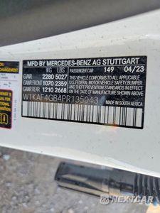 Zdjęcie 12 z 12 samochodu: 2023 MERCEDES-BENZ C 300 VIN:W1KAF4GB4PR135043 - miniatura