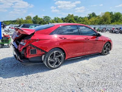 Trzecie zdjęcie samochodu z tyłu: 2023 HYUNDAI ELANTRA N LINE VIN:KMHLR4AF1PU401651 - miniatura