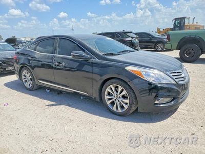 Czwarte zdjęcie samochodu z boku: 2013 HYUNDAI AZERA BASE VIN:KMHFG4JG8DA232558 - miniatura