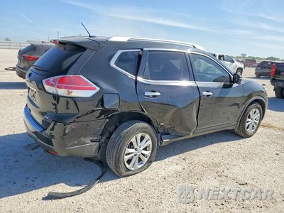 Trzecie zdjęcie samochodu z tyłu: 2015 NISSAN ROGUE SV VIN:KNMAT2MT9FP503070 - miniatura