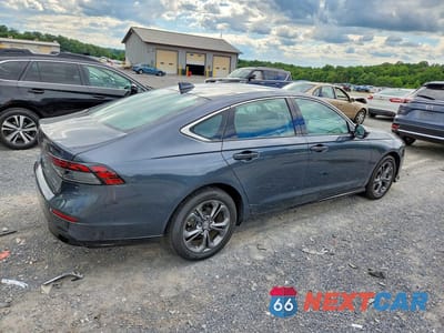 Trzecie zdjęcie samochodu z tyłu: 2024 HONDA ACCORD HYBRID EXL VIN:1HGCY2F69RA000374 - miniatura