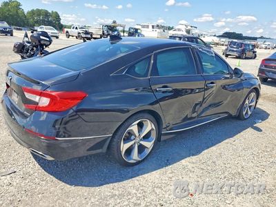 Trzecie zdjęcie samochodu z tyłu: 2018 HONDA ACCORD TOURING VIN:1HGCV1F96JA003458 - miniatura