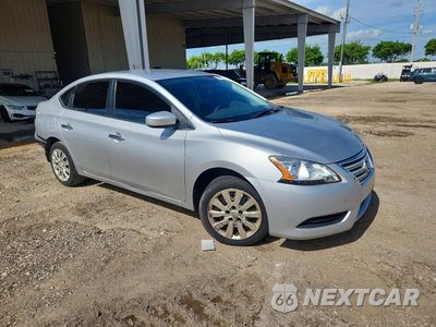 Czwarte zdjęcie samochodu z boku: 2015 NISSAN SENTRA S VIN:3N1AB7APXFY348537 - miniatura