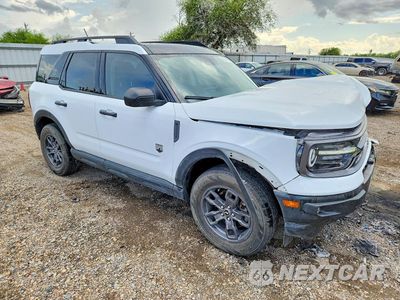 Czwarte zdjęcie samochodu z boku: 2022 FORD BRONCO SPORT BIG BEND VIN:3FMCR9B62NRD80616 - miniatura