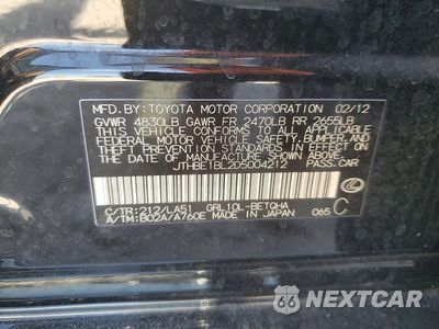 Zdjęcie 12 z 12 samochodu: 2013 LEXUS GS 350 VIN:JTHBE1BL2D5004212 - miniatura