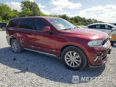 Czwarte zdjęcie samochodu z boku: 2021 DODGE DURANGO SXT VIN:1C4RDHAGXMC577774 - miniatura
