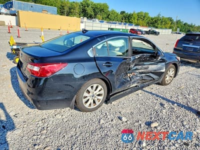 Trzecie zdjęcie samochodu z tyłu: 2017 SUBARU LEGACY 2.5I PREMIUM VIN:4S3BNAD68H3046409 - miniatura