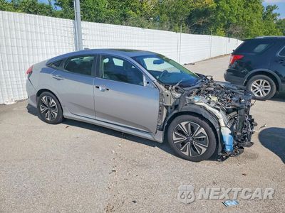 Czwarte zdjęcie samochodu z boku: 2016 HONDA CIVIC EXL VIN:19XFC1F70GE036218 - miniatura