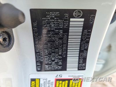 Zdjęcie 12 z 12 samochodu: 2020 TOYOTA CAMRY SE NIGHTSHADE VIN:4T1G11BK8LU009845 - miniatura