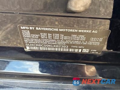 Zdjęcie 10 z 12 samochodu: 2019 BMW X5 XDRIVE40I VIN:5UXCR6C59KLK82393 - miniatura