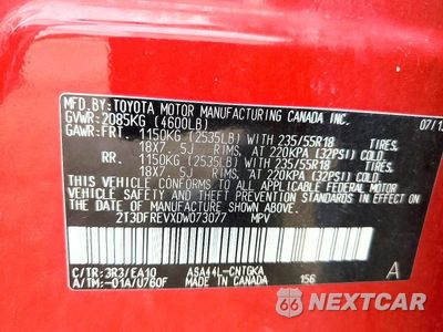 Zdjęcie 13 z 13 samochodu: 2013 TOYOTA RAV4 LIMITED VIN:2T3DFREVXDW073077 - miniatura