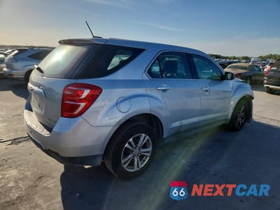 Trzecie zdjęcie samochodu z tyłu: 2016 CHEVROLET EQUINOX LS VIN:2GNALBEK1G6252172 - miniatura