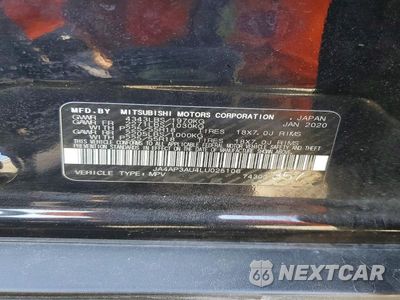 Zdjęcie 13 z 13 samochodu: 2020 MITSUBISHI OUTLANDER SPORT ES VIN:JA4AP3AU4LU025106 - miniatura